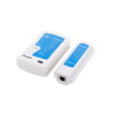Lanberg NT-0401 tester per cavo di rete Tester per cavi UTP STP Blu, Bianco