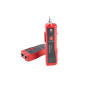 Tester lanberg cable rastreador de pares rj - 45 rj - 12 rj - 11 coaxial