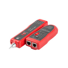 Lanberg NT-0501 tester per cavo di rete Nero, Rosso