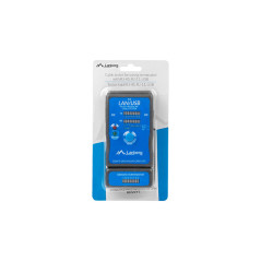 Lanberg NT-0403 tester per cavo di rete Tester PoE Blu