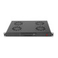 Panel ventilacion lanberg lcd 4 ventiladores termostato 230v 1u rack 19 negro