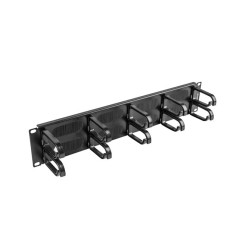 Lanberg AK-1204-B porta accessori Pannello di gestione del cavo