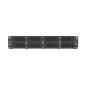 Organizador de cables lanberg 10 anillos 19 pulgadas 2u tipo b con cepillo negro