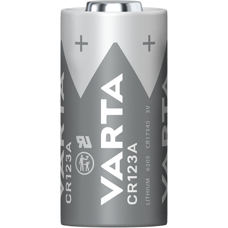 Blister pilas varta litio 3v  cr123a