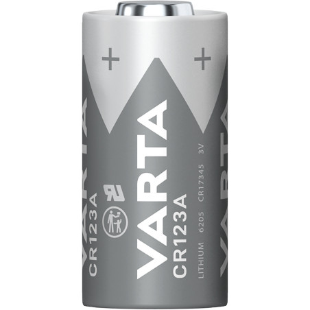 Blister pilas varta litio 3v  cr123a
