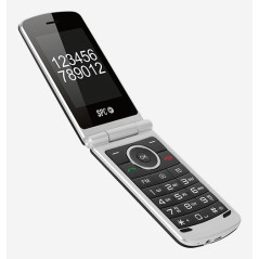 Telefono movil spc opal black tipo tapa -  dual sim -  2.8 pulgadas -  micro sd -  radio -  bluetooth