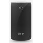Telefono movil spc opal black tipo tapa -  dual sim -  2.8 pulgadas -  micro sd -  radio -  bluetooth