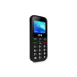 Telefono movil spc fortune 2 4g black 1.77 pulgadas -  radio -  bt -  0.08mpx -  micro usb
