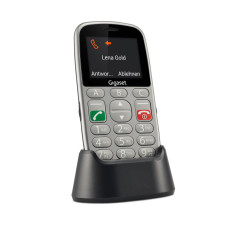 Telefono movil gigaset gl390 gris para mayores