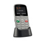 Telefono movil gigaset gl390 gris para mayores