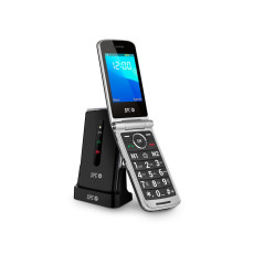 SPC Prince 4G 7,11 cm (2.8") 130 g Nero, Argento Telefono per anziani