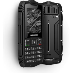 Telefono movil rugerizado hammer rock 2.4 pulgadas -  0.3mpx -  2g