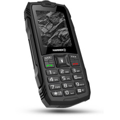 myPhone Hammer Rock 6,1 cm (2.4") 155 g Nero Telefono con fotocamera