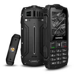 myPhone Hammer Rock 6,1 cm (2.4") 155 g Nero Telefono con fotocamera