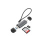Lector de tarjetas externo conceptronic usb tipo a - usb tipo c