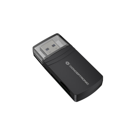 Lector de tarjetas usb 3.0 conceptronic bian06b sd -  sdhc -  sdxc -  microsd -  tflash
