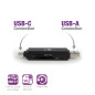 Lector de tarjetas compacto ewent usb 3.1 gen 1 tipo c - tipo a