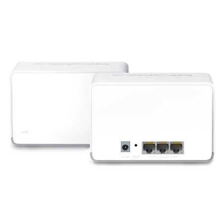 Router mesh mercusys halo h70x pack de 2 1800mbps