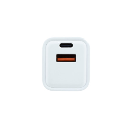 Cargador usb de pared coolbox 20w usb tipo a - usb tipo c