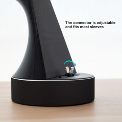 TooQ TQCD02L Caricabatterie per dispositivi mobili Smartphone, Orologio intelligente Nero USB Carica wireless Ricarica rapida