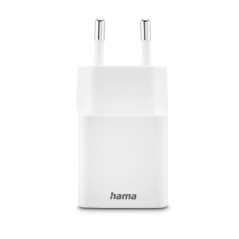 Hama 00201992 Caricabatterie per dispositivi mobili Smartphone Bianco AC Ricarica rapida Interno, Esterno