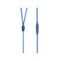 Auriculares intrauditivos jbl t110 blue - pure bass - drivers 9mm - cable plano - manos libres