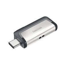 SanDisk Drive USB Ganda Ultra Tipe-C 256 GB unità flash USB USB Type-A   USB Type-C 3.2 Gen 1 (3.1 Gen 1) Grigio, Argento