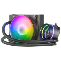 Mars Gaming MLONE120 sistema di raffreddamento per computer Processore Raffreddatore di liquidi tutto in uno 12 cm Nero 1 pz