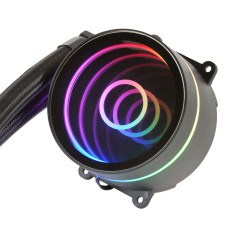 Mars Gaming MLONE120 sistema di raffreddamento per computer Processore Raffreddatore di liquidi tutto in uno 12 cm Nero 1 pz