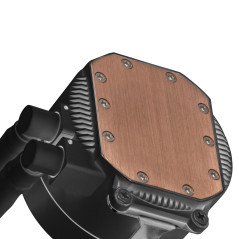 Mars Gaming MLONE120 sistema di raffreddamento per computer Processore Raffreddatore di liquidi tutto in uno 12 cm Nero 1 pz