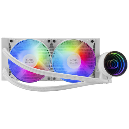 Kit refrigeracion liquida mars gaming mlone240w frgb 240mm