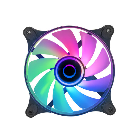 Ventilador mars gaming mf3d 120mm argb negro