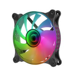 Mars Gaming MF3D sistema di raffreddamento per computer Case per computer Ventilatore 12 cm Nero 1 pz