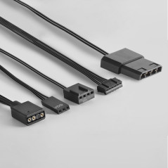 Mars Gaming MF3D sistema di raffreddamento per computer Case per computer Ventilatore 12 cm Nero 1 pz
