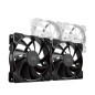Ventilador mars gaming mfprox2 2 x 120mm negro