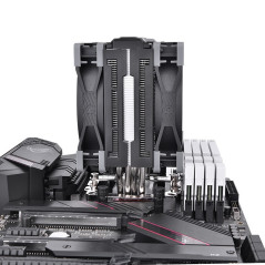 Thermaltake Toughair 510 Processore Refrigeratore 12 cm Nero