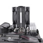 Disipador thermaltake toughair 510 ventilador 120mm -  altura 160mm -  multisocket