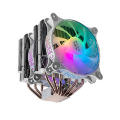 Ventilador disipador cpu mars gaming mcpu - xt 120mm argb blanco