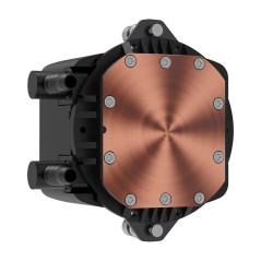 Hiditec LDCR10004 sistema di raffreddamento per computer Processore Raffreddatore di liquidi tutto in uno 12 cm Nero 1 pz