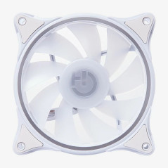 Hiditec N18 ARGB Case per computer Ventilatore 12 cm Bianco