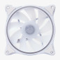 Ventilador caja gaming hiditec argb - n - 18 120mm blanco