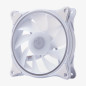 Ventilador caja gaming hiditec argb - n - 18 120mm blanco