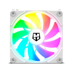 NOX Hummer EASY LINK Case per computer Raffreddatore d'aria 12 cm Bianco 3 pz