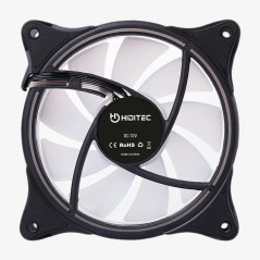 Hiditec N18 ARGB Case per computer Ventilatore 12 cm Nero