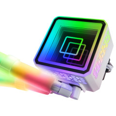 Mars Gaming MLULTRA360W sistema di raffreddamento per computer Processore Raffreddatore di liquidi tutto in uno 12 cm Bianco 1
