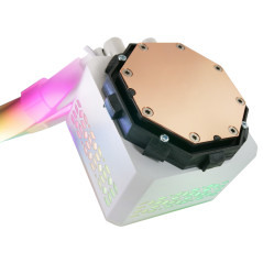 Mars Gaming MLULTRA360W sistema di raffreddamento per computer Processore Raffreddatore di liquidi tutto in uno 12 cm Bianco 1