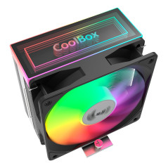 Ventilador disipador cpu gaming coolbox infinite air 120