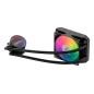 CoolBox Infinite Liquid 120 ARGB Processore Raffreddatore di liquidi tutto in uno 12 cm Nero 1 pz
