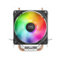 Ventilador disipador cpu mars gaming mcpuargb rgb negro