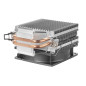 Ventilador disipador cpu mars gaming mcpuargb rgb negro